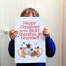 Load image into Gallery viewer, Personalised Big Christmas Card