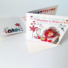 Load image into Gallery viewer, Personalised Party Invites