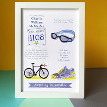 Load image into Gallery viewer, Personalised Sporting Achievement Story Print