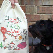 Load image into Gallery viewer, Personalised Christmas Sack For Pets