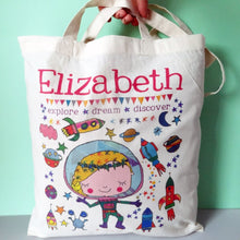 Load image into Gallery viewer, Personalised Space Bag