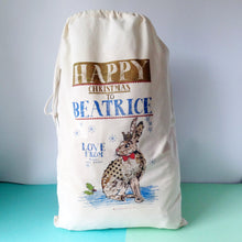 Load image into Gallery viewer, Personalised Woodland Christmas Sack