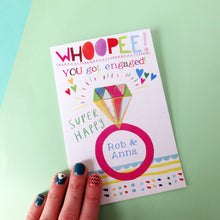 Load image into Gallery viewer, Personalised Engagement Card