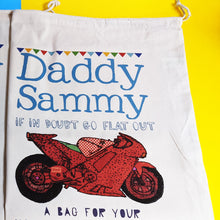Load image into Gallery viewer, Personalised Motor Bike Storage Bag