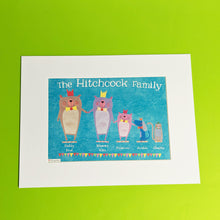 Load image into Gallery viewer, Personalised Bear Family Portrait