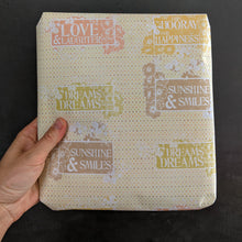 Load image into Gallery viewer, Recycled gift wrap - Sunshine & smiles