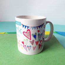 Load image into Gallery viewer, Personalised 'I Love You' Mug