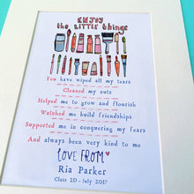 Load image into Gallery viewer, Personalised Thank You Teacher Print
