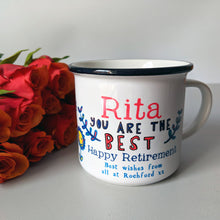 Load image into Gallery viewer, Personalised Retirement Mug