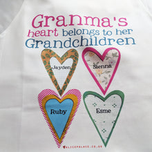 Load image into Gallery viewer, Personalised Hearts Apron