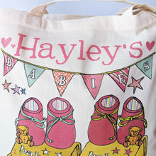 Load image into Gallery viewer, Personalised Baby Shower Bag