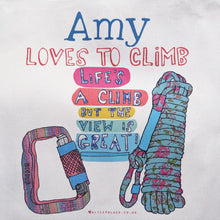 Load image into Gallery viewer, Personalised Rock Climbing Bag
