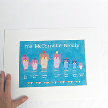 Load image into Gallery viewer, Personalised Bear Family Portrait