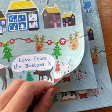 Load image into Gallery viewer, Personalised Eco Christmas Wrapping Paper, 25 Sheets