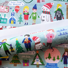 Load image into Gallery viewer, Personalised Eco Christmas Wrapping Paper, 25 Sheets
