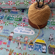 Load image into Gallery viewer, Personalised Eco Christmas Wrapping Paper, 25 Sheets