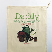 Load image into Gallery viewer, Personalised Garden Storage Sack