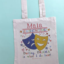 Load image into Gallery viewer, Personalised All The Drama Theatre Bag