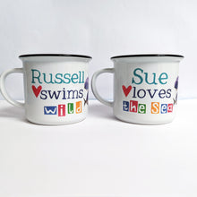 Load image into Gallery viewer, Personalised Swim Wild Mug
