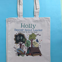 Load image into Gallery viewer, Personalised Scouts or Beaver Leader Bag