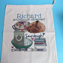 Load image into Gallery viewer, Personalised Bread Storage Bag