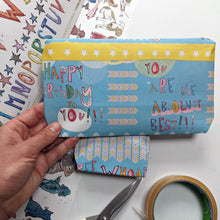 Load image into Gallery viewer, Recycled gift wrap - Whoopee Birthday