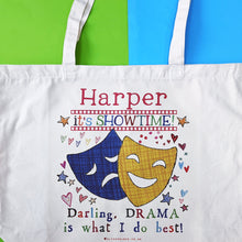 Load image into Gallery viewer, Personalised All The Drama Theatre Bag