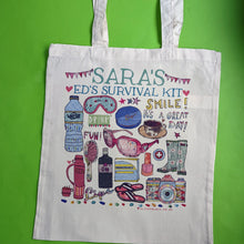 Load image into Gallery viewer, Personalised Festival Survival Bag