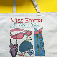 Load image into Gallery viewer, Personalised Super Swimmer Bag