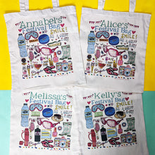 Load image into Gallery viewer, Personalised Festival Survival Bag