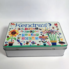Load image into Gallery viewer, Personalised Garden Seeds Storage Tin