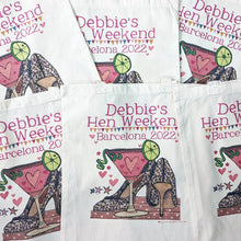 Load image into Gallery viewer, Personalised Hen Party Bags