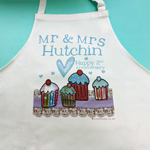 Load image into Gallery viewer, Personalised Mr & Mrs Apron