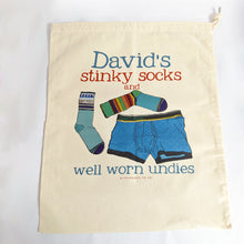 Load image into Gallery viewer, Personalised Travel Laundry Bag