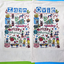 Load image into Gallery viewer, Personalised Traditional Christmas Sack