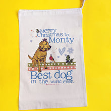 Load image into Gallery viewer, Personalised Pet Christmas Sack