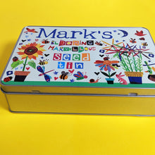Load image into Gallery viewer, Personalised Garden Seeds Storage Tin