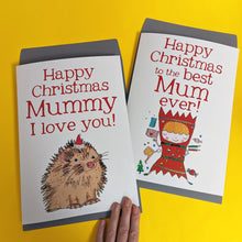 Load image into Gallery viewer, Personalised Big Christmas Card