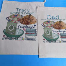 Load image into Gallery viewer, Personalised Bread Storage Bag