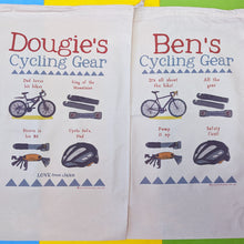 Load image into Gallery viewer, Personalised Cycling Story Sack