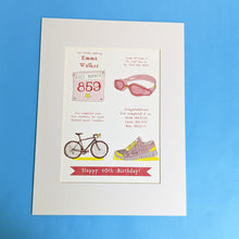 Load image into Gallery viewer, Personalised Sporting Achievement Story Print