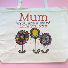 Load image into Gallery viewer, Mum's The Word Personalised Bag