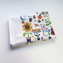 Load image into Gallery viewer, 'The Good Life' Illustrated Tea Towel