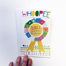 Load image into Gallery viewer, Personalised Well Done Congratulations Card