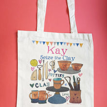 Load image into Gallery viewer, Personalised Pottery Bag