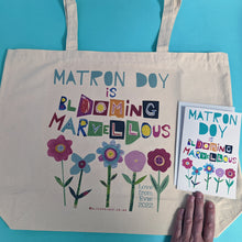 Load image into Gallery viewer, Personalised Blooming Marvellous Teacher Bag