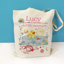 Load image into Gallery viewer, Personalised Super Swimmer Bag