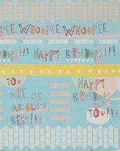 Load image into Gallery viewer, Recycled gift wrap - Whoopee Birthday
