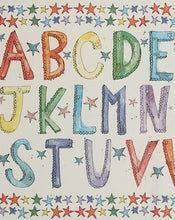 Load image into Gallery viewer, Recycled gift wrap - A-Z