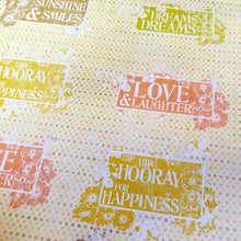 Load image into Gallery viewer, Recycled gift wrap - Sunshine & smiles